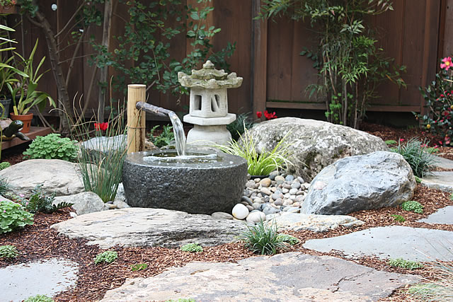 Japanese Homegarden Design Sf Marin Bio Friendly Gardens
